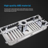 Organizador de baño multifunción, soporte extraíble de barra de elevación, soporte de jabón sin perforación, estante de ducha, bandeja de almacenamiento - details 3