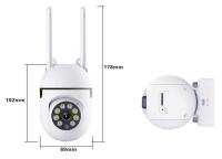 WIFI Inalámbrico Cámara de Vigilancia Móvil Inteligente Remoto Lámpara Cabezal Monitor HD Full Color Cámara 2MP Doble Frecuencia 5G - details 12