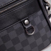 👟 👜 🎒 👓 Nuevo bolso de hombro para hombre casual europeo y americano, bolso para hombre, tendencia urbana, bolso pequeño horizontal, mochila pequeña para joven, bolso de moda. - details 9
