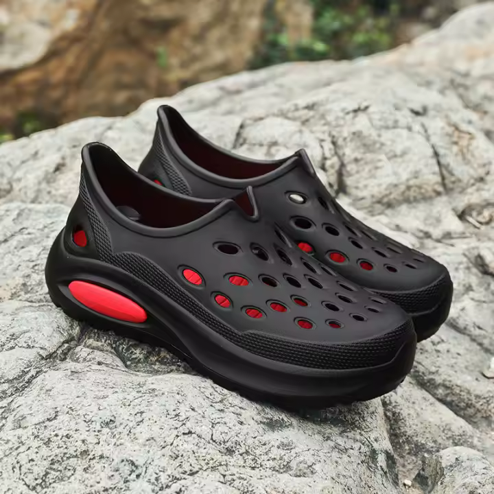 Sandalias de playa gruesas, perforadas, versátiles para hombre y mujer, ideales para pisar la caca. - 1