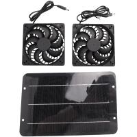 Ventilador de escape Solar de 12V, Extractor de aire alimentado por Panel Solar de 6 pulgadas para perro, pollo, casa, RV, invernadero - details 3