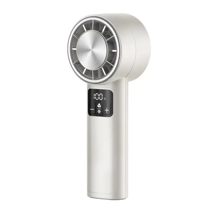 Xiaomi 2025 ventilador de refrigeración de aire con carga USB, batería de 3000mAh, ventilador de mano portátil para viajes al aire libre, refrigeración por hielo, pequeño ventilador eléctrico - 1