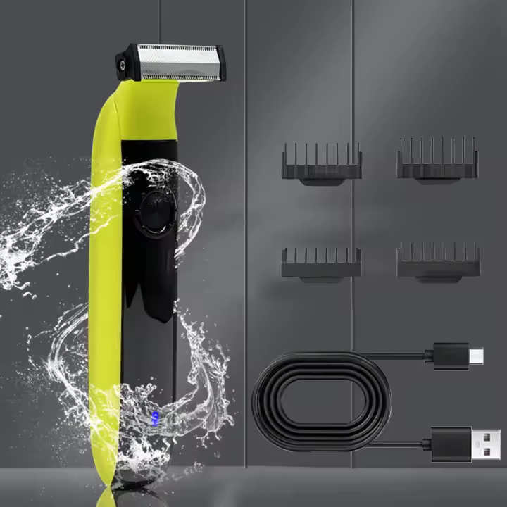 Afeitadora Eléctrica Portátil Corte Completo del Cuerpo Cuidado del Vello de las Piernas y el Pecho - 1