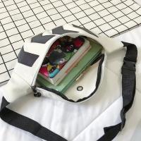 Riñonera de lona para hombre y mujer, bolso con agujero para auriculares, tira reflectante para cadera, plátano, soporte para teléfono de viaje, 2023 - details 11