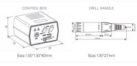 Máquina de perforación de uñas KADS 30000rpm para manicura eléctrica cortadora de miling de uñas con pedicura file de marca KADS - details 2