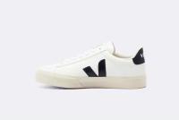 Zapatillas Veja Campo Chromefree Leather Blanco Negro para Mujer - details 2