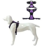Chaleco reflectante sin tirones para perro, correa ajustable de nailon para el pecho, correa transpirable para perro, chaleco para perro grande y mediano - details 1