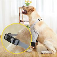 Práctica funda de recuperación para perros transpirable, envoltura de codo suave de algodón para cachorros, Protector de codo ajustable antilamer para perros, pata delantera - details 9
