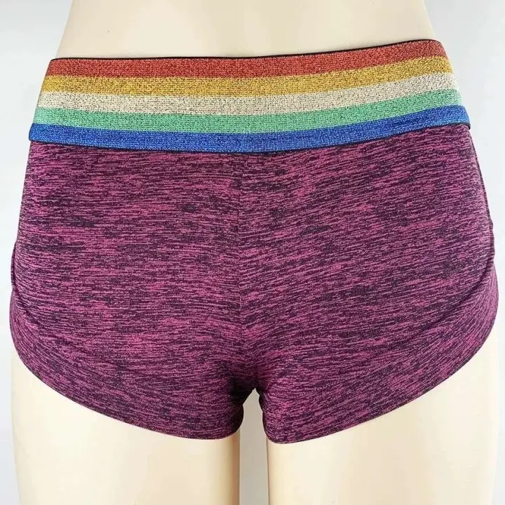 Pantalones cortos de verano para mujer, ropa de yoga, FIESS, correr, gimnasio, entrenamiento deportivo - 1