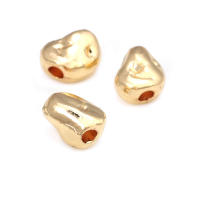 Espaciador de arco iris y Luna de latón, Color oro de 18K, paloma, estrella, nube, cilindro, pulsera ovalada, cuentas, fabricación de joyería, accesorios Diy - details 1