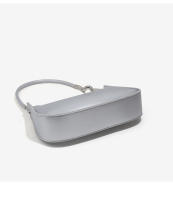 Nueva bolsa baguette plateada de verano, casual, nicho, simple, moda versátil, solo hombro, axila, pequeña, para mujer. - details 9