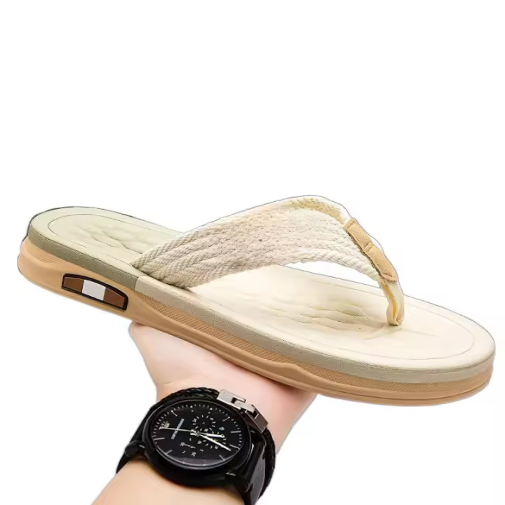 Chanclas de Alta Gama para Hombres Suela Gruesa, Antideslizantes, Resistentes al Olor, Suela Suave, Duraderas, Ligeras, Cómodas, Casuales - 1