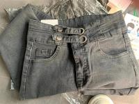 Jeans de Terciopelo de Tobillo Alto Pantalones de Denim Cálidos para Mujer en Otoño-Invierno - details 4