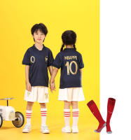 Conjunto de Uniforme de Fútbol de Equipo Nacional de Francia Jersey para Hombres y Niños - details 4