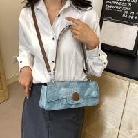 Bolso de hombro de color contrastante para axila, personalizado, sencillo, con textura informal, novedad de 2024 - details 17
