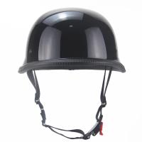 Casco de Motocicleta Vintage Casco Abierto de Cara, Casco Medio de Seguridad Facial Alemán, Casco Retro para Scooter - details 2