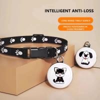 Rastreador GPS antipérdida de larga duración para mascotas, localizador inteligente compatible con Bluetooth, Collar para perros o gatos, seguimiento en tiempo Real - details 0