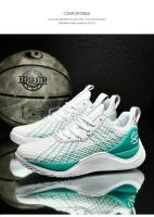 Nuevos Zapatos de Baloncesto Curry 10 Superficie Neta, Transpirables, Bajos, Protector de Combate, Zapatos Deportivos Profesionales para Estudiantes Jóvenes, Zapatos para Hombres - details 28