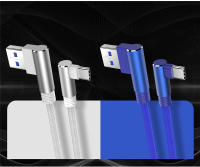 Nephy Cable USB Tipo C de Carga Rápida 3A Ángulo de 90 Grados Cargador de Teléfono Inteligente - details 7