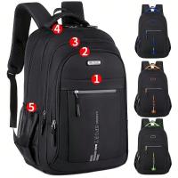 Mochila de gran capacidad para hombre, resistente al desgaste, bolsa para portátil, viajes de corta distancia, Otoño e Invierno - details 0
