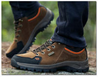 Zapatos de senderismo impermeables para hombre, calzado deportivo para exteriores, militar, para escalada de montaña, con cordones, 2019 - details 13