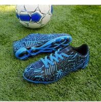 Zapatos de fútbol para hombre, botas de fútbol para exteriores, zapatos de tacos de fútbol para niños, zapatillas de entrenamiento antideslizantes transpirables, entrenadores de Futsal de césped - details 13