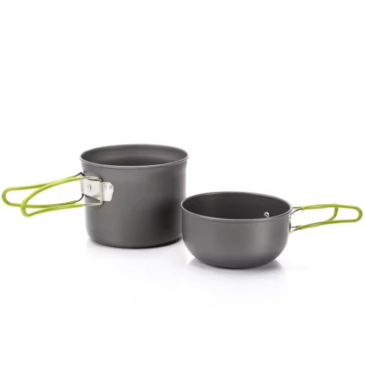 Olla de cocina para acampar al aire libre DS101, juego de utensilios de cocina pequeños, fáciles de usar - 1