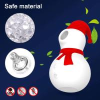 Leten Muñeco de Nieve Succionador de Clítoris Vibrador Juguete Sexual para Mujeres Adultos 18 Pezón Regalo de Navidad Clítoris Femenino Estimulador de Vacío Mamada Oral - details 0