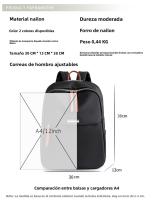 Mochila Nueva de Moda para Estudiantes Bolsa de Ordenador de Gran Capacidad para Mujeres - details 13