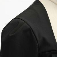 Mujeres Vintage verano 50s 60s Retro Pin Up Swing Rockabilly Vestidos elegante negro lunares vestido de fiesta de oficina - details 10