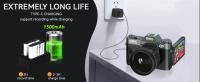 Cámara de fotografía Digital 4K, videocámara Web con WIFI, grabadora de vídeo Vlog Vintage, YouTube, 48MP, pantalla abatible de 3" - details 5