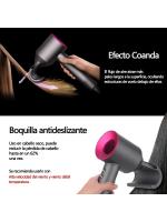 【2024 Version】Secador de Pelo Profesional Ionico con 7 Difusores Incluido, 1600W, con 2.8m de Cable - details 8