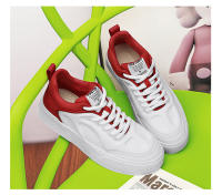 Zapatos De Tablero Versátiles, Zapatos Blancos De Moda Transpirables Para Hombres, Zapatos Deportivos Casuales De Suela Gruesa Que Aumentan - details 19