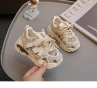 Sandalias deportivas para niño y niña, zapatos de tenis transpirables de malla hueca, zapatillas para correr a la moda, resistentes al desgaste y a prueba de suciedad, novedad de verano 2024 - details 6