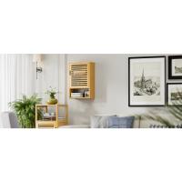 bambu armario pared baño