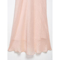 BUNO-vestido Midi plisado con volantes y espalda descubierta para mujer, moda rosa, tirantes finos Vintage con cuello en V, vestidos elegantes para mujer - details 11