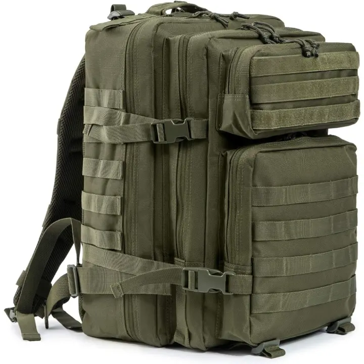 Mochilas Militares Tácticas 45L Molle Mochila de asalto del ejército Bolsa Bug Out de 3 días mochila de senderismo para acampar - 1