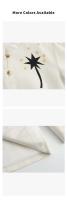UNIZERA2024 Primavera/Novedad de verano producto mujer Simple cuello alto manga larga estampado chaqueta cruzada abrigo - details 5