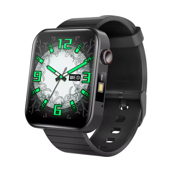Reloj inteligente con pantalla completamente táctil de 1,69 pulgadas, oxígeno, presión arterial, prueba de frecuencia cardíaca, recordatorio de llamadas entrantes, IP67 - 1