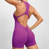 Ropa deportiva, ropa deportiva de gimnasio Twitter, conjunto de traje de yoga, mono de mujer, gris, morado y blanco - details 48