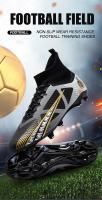 Botas de Fútbol Profesionales Unisex Zapatillas de Fútbol de Pitch de Césped para Entrenamiento al Aire Libre Zapatos de Fútbol Antideslizantes para Niños - details 1
