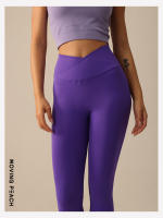 Leggings de Yoga sin costuras para mujer, pantalones de cintura alta, levantamiento de glúteos, Jogging, cintura en forma de V, baile, gimnasio, Fitness, ALX - details 14