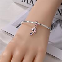 Nuevos Dijes de Plata de Ley 925 Diseño de Abrazo de Amor Zirconia Joyería de Mujer DIY Pulseras - details 55