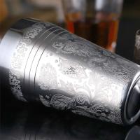 Coctelera Boston Bar con cola de acero inoxidable Carven de 510 ml estilo japonés - details 2