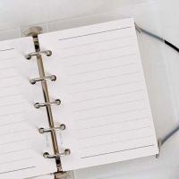 50 hojas M5 A8, papel de repuesto para cuaderno de hojas sueltas, índice de 5 agujeros, tarjetas de página interior, páginas de papel de carpeta de repuesto interior - details 7