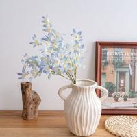 10 Uds. De flores artificiales de Oncidium de lujo, flor de orquídea de simulación elegante y realista, flores falsas de plástico para decoración del jardín del hogar - details 8