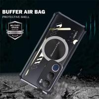 Funda para VIVO Y19s, Y17s, Y15s, Y02s, Y28, Y51, Y31, Y22s, Y33s, Y21T, 4G, 5G, cubierta magnética de disipación de calor, carcasa de teléfono delgada transparente - details 2