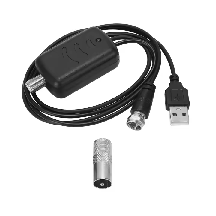 Amplificador de señal aérea HDTV, antena de TV HDTV con Kits de fuente de alimentación USB - 1