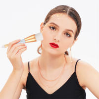 Brocha de Limpieza Facial DUcare Duo End Herramientas de Maquillaje Cosmético Para Base y Corrector de Rostro Tipo de Artículo Único - details 3