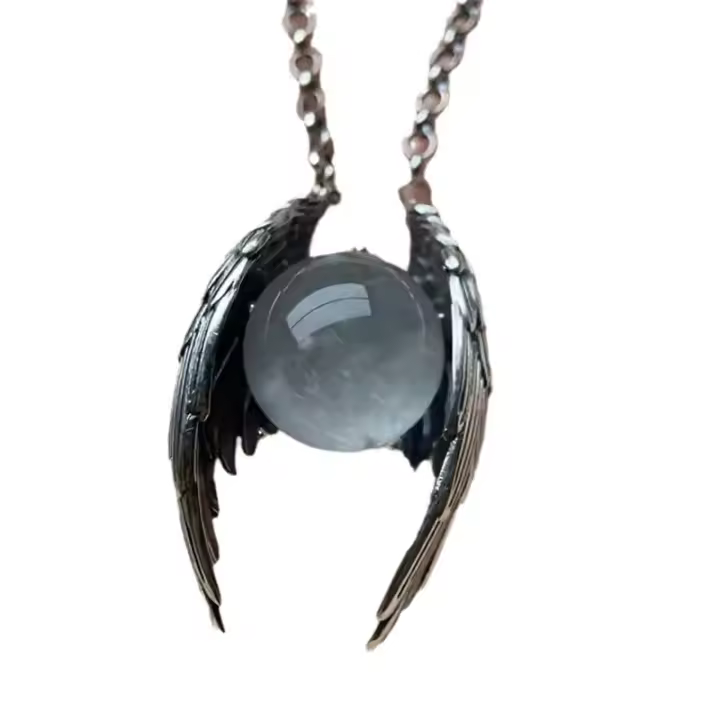 Colgante de Cristal Fantasma Vintage Único Premium Accesorio Personalizado Distintivo - 1